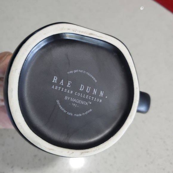 Rae Dunn BEAST Mug by Magenta Artisan Collection BLACK - Picture 4 of 7